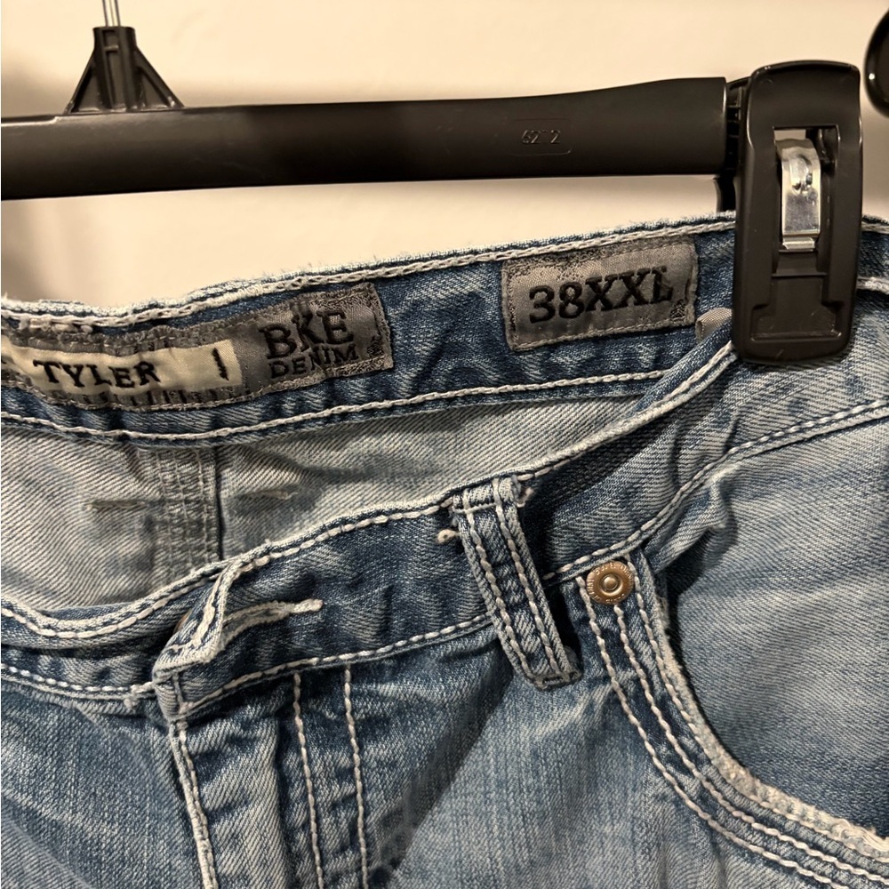 BKE Light Blue Straight Jeans - Picture 3 of 4